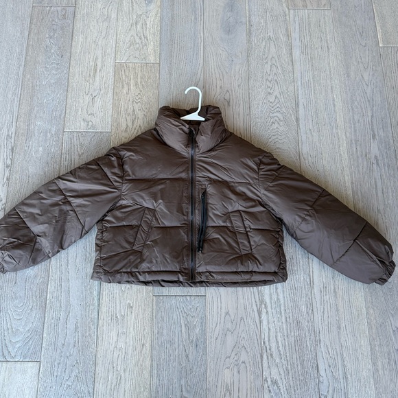 Jackets & Blazers - Brown puffer jacket